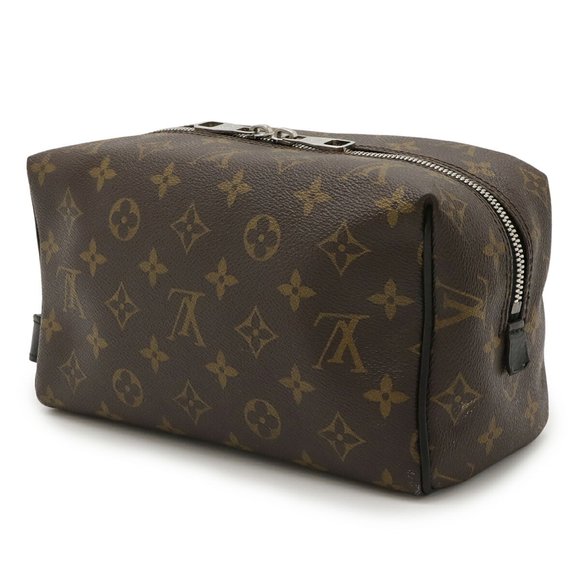 LOUIS VUITTON Black Monogram Pouch - Picture 3 of 10